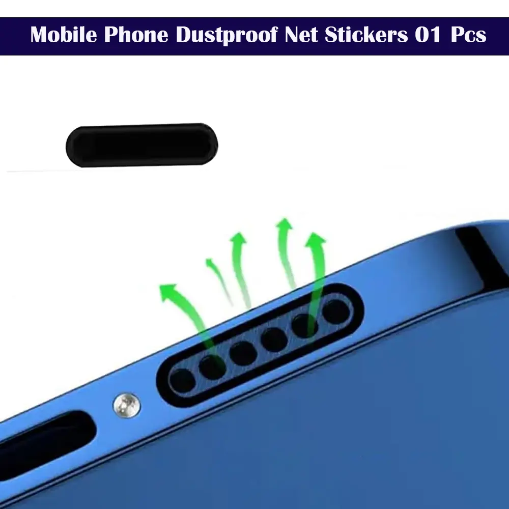 [DUST GRILL-1-2] Mobile Phone Dustproof Net Stickers Speaker Mesh | Anti Dust Proof Adhesive Dust Sticker Universal Protector | 1 sticker