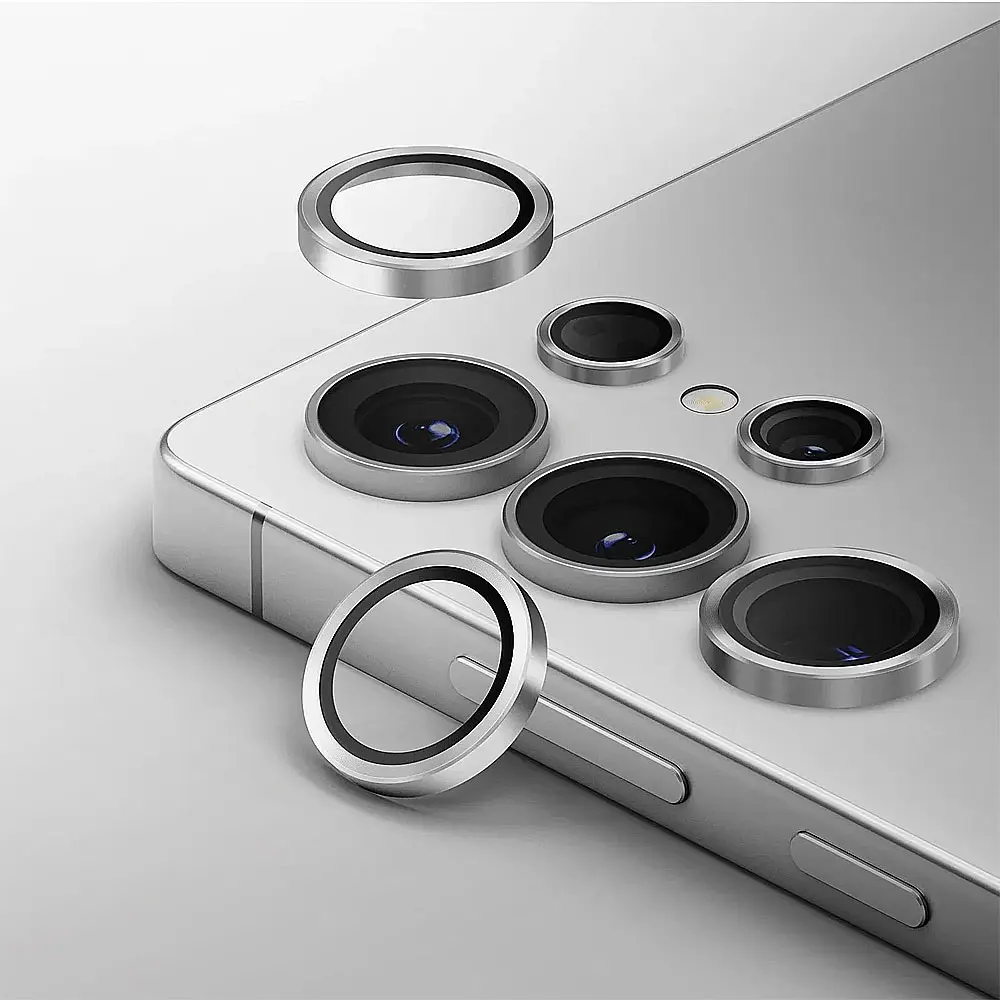 Samsung Galaxy S25 Ultra Armour Camera Rings (Silver)