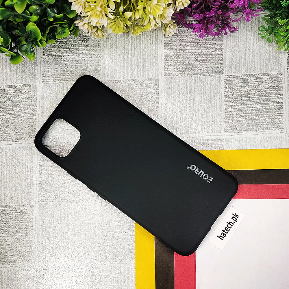 Google Pixel 4XL Eouro Official Soft Silky Back Case (Black) 