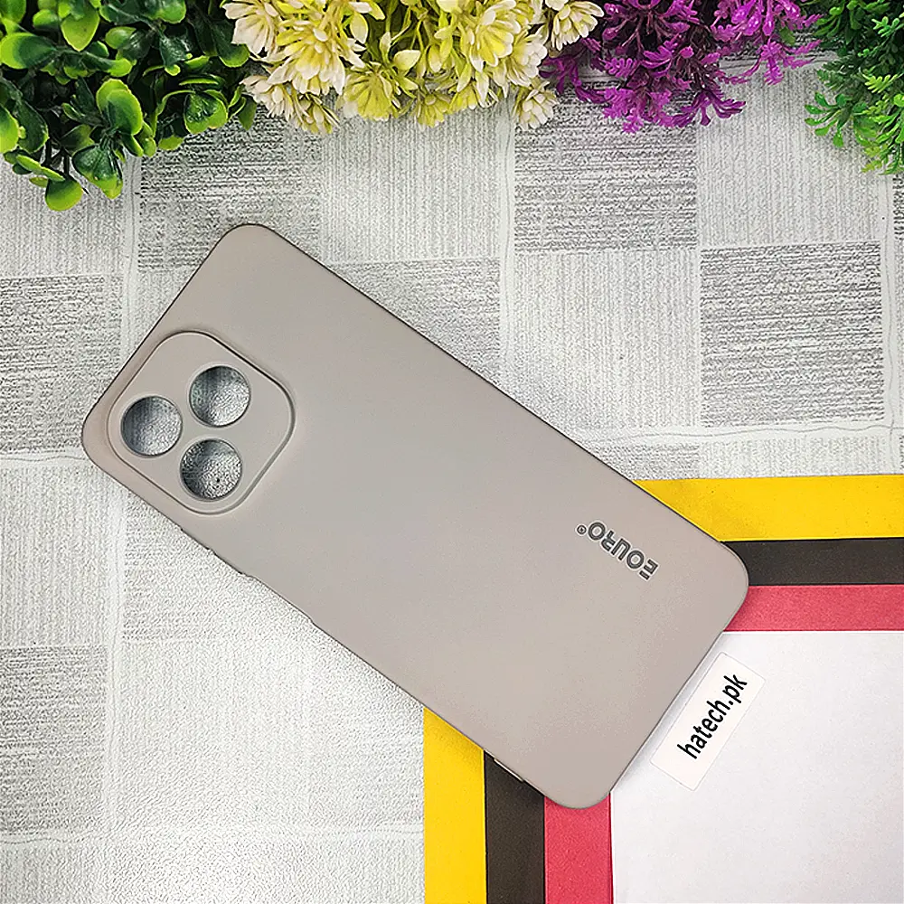 [PO23BORELMEC51-9-35] Oppo Realme C51|C53|Note 50 Eouro Official Soft Silky Back Case (Titanium)