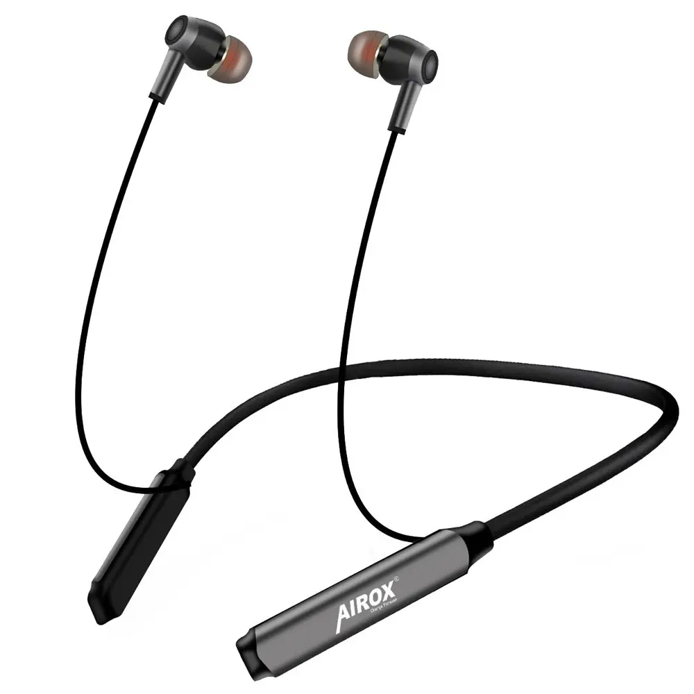 [HFB4ARX5-5] Airox NB-04 Wireless Bluetooth Neckband  Full Bass 