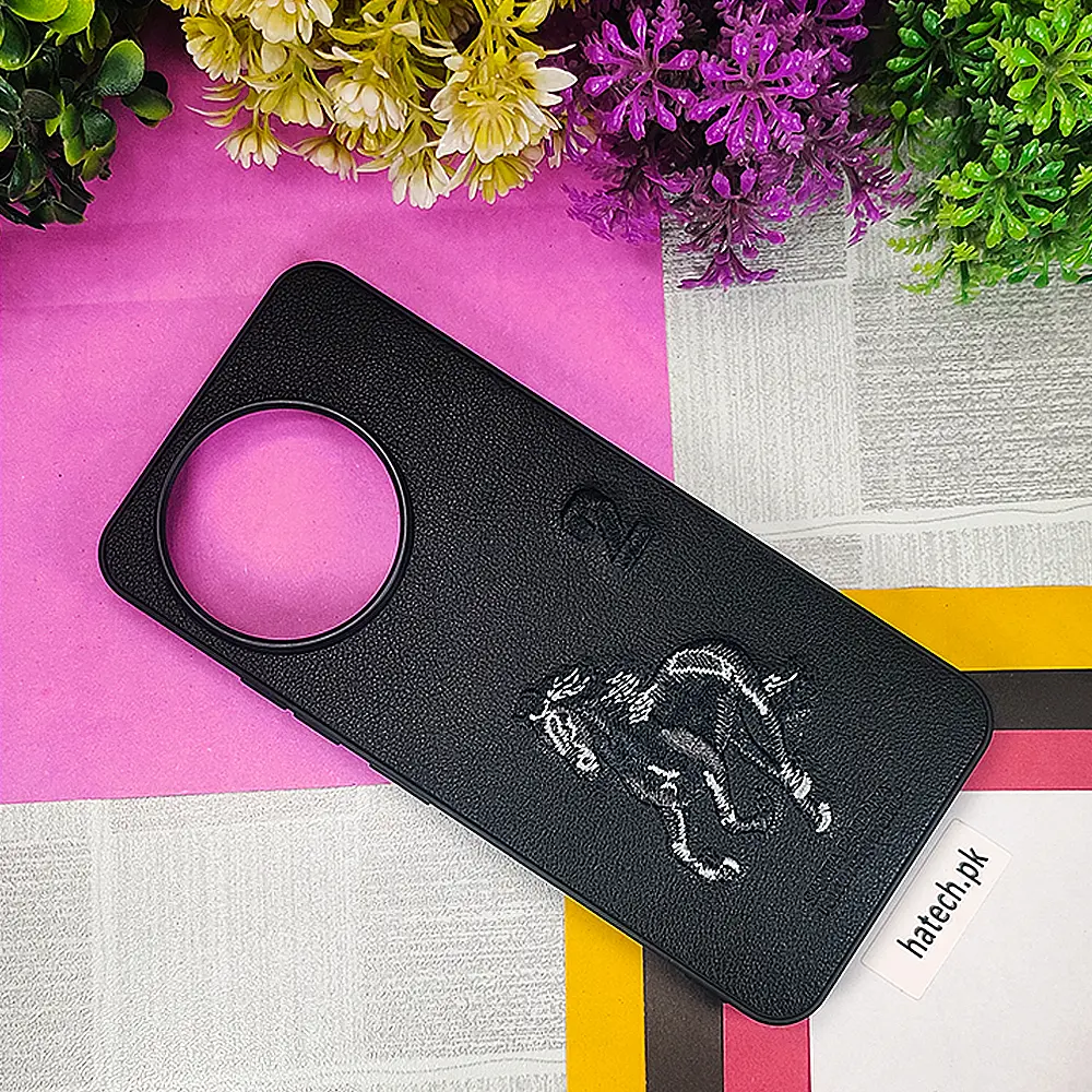 Tecno Spark 30 Pro Soft Silicone Santa Barbara Polo Back Case (Black)