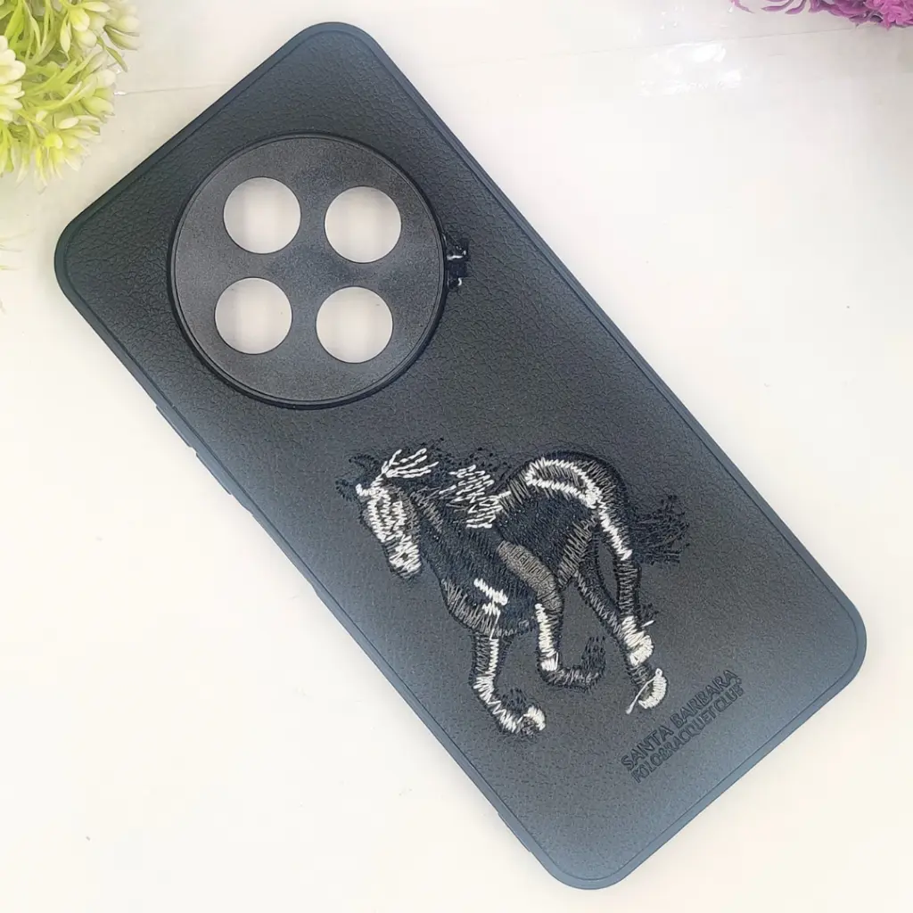 [PO43BTSPRK30C-13-2] Tecno Spark 30C Santa Barbara Polo Back Case (Black)