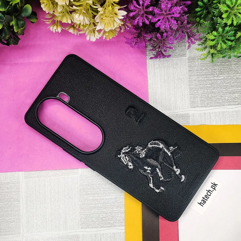 Vivo V40E 5G Santa Barbara Polo Back Case (Black)
