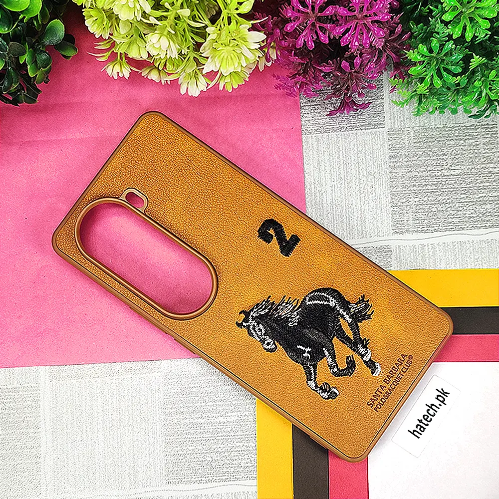 Vivo V40E 5G Santa Barbara Polo Back Case (Brown)