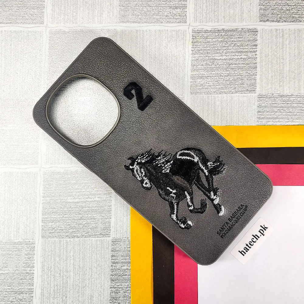 [PO43BTSPRKGO1-13-9] Tecno Spark Go 1|Spark Go 2025|Pop 9 Santa Barbara Polo Back Case (Gray)