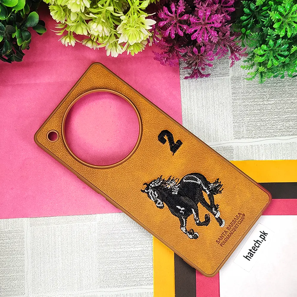 Infinix Zero 40 4G Santa Barbara Polo Raquet Back Case (Brown)