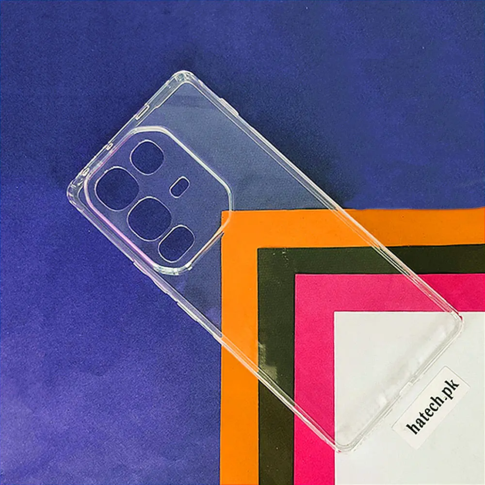 Infinix Note 50 Pro 4G Dust Plug Transparent Back Case