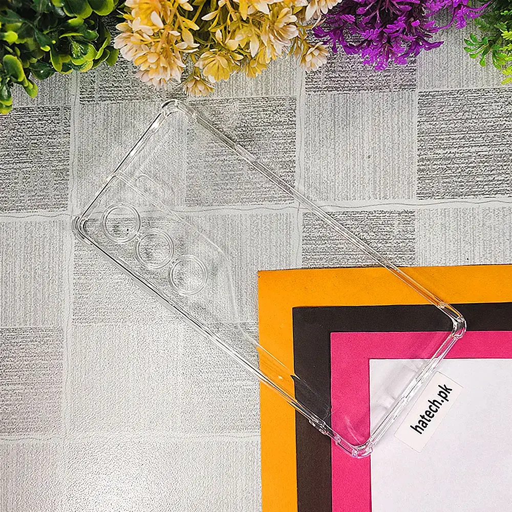 Tecno Camon 40 4G Dust Plug Transparent Back Case