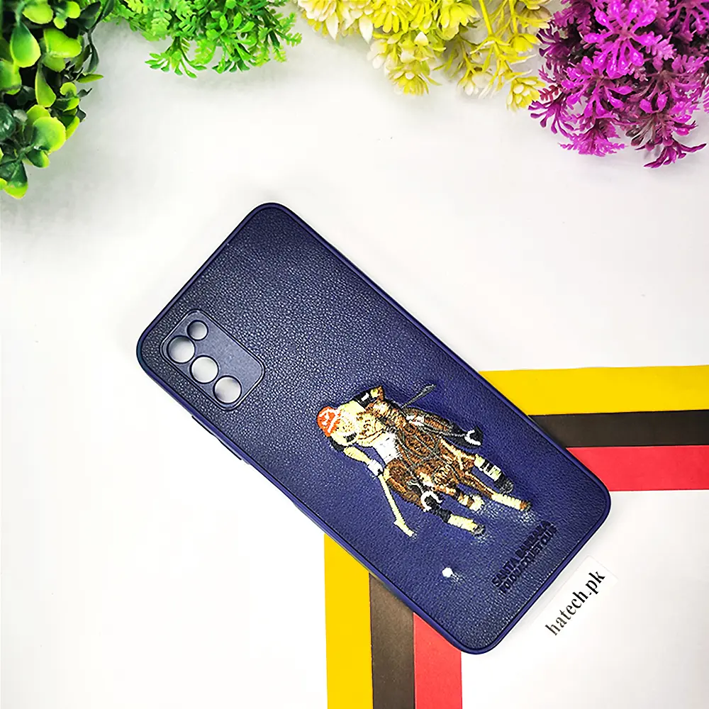 [PO43BSA03S-2-17] Samsung Galaxy A03s|A02s Santa Barbara Polo&Racquet Club Back Case (Navy Blue)