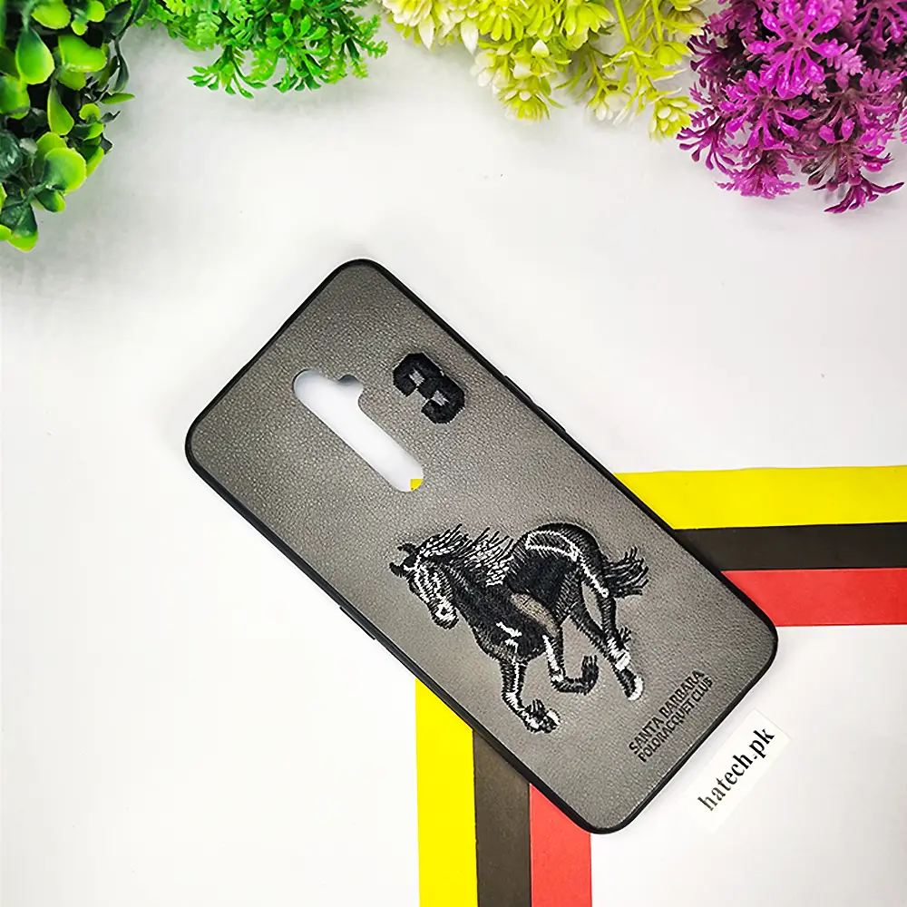 Oppo Reno 2F|Reno 2Z  Santa Barbara Polo Racquet Club Back Case (Gray)