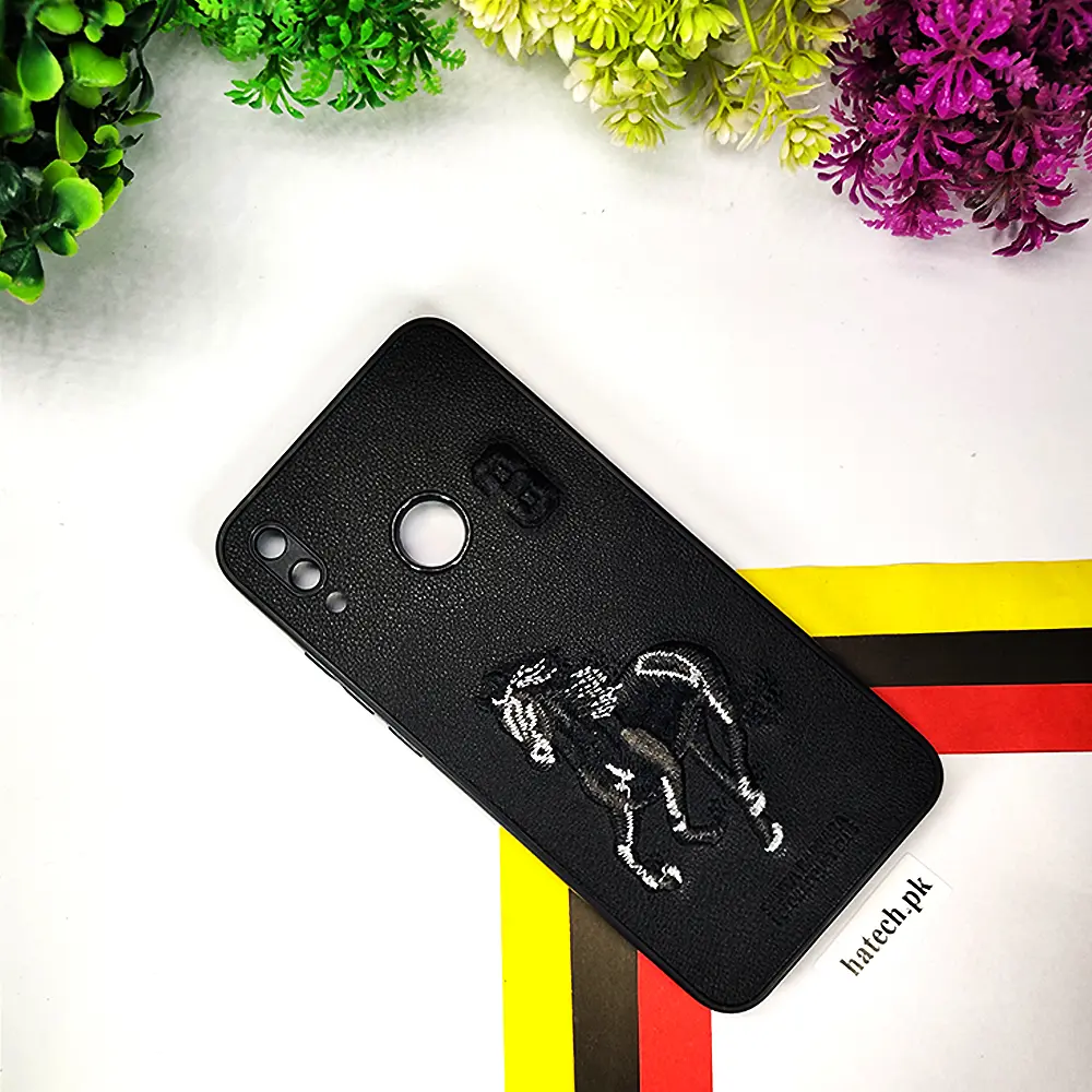 Huawei Y9 2019 Santa Barbara Polo Racquet Club Back Case (Black)