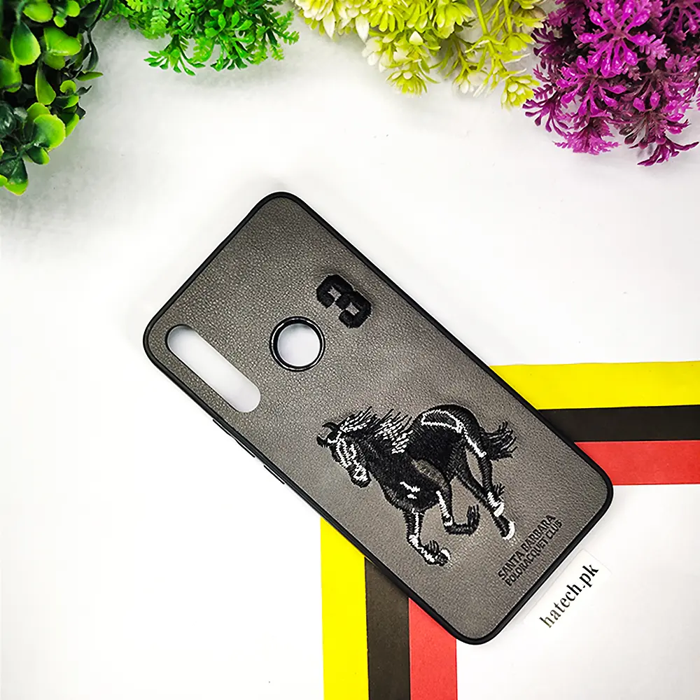 Huawei Y9 Prime 2019 Santa Barbara Polo Racquet Club Back Case (Gray)