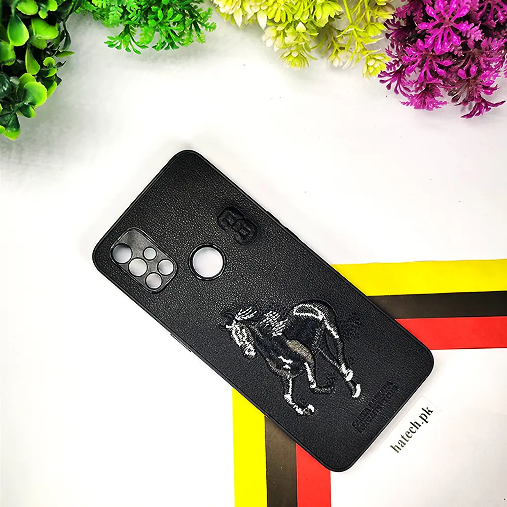 OnePlus Nord N10 Santa Barbara Polo Back Case (Black)