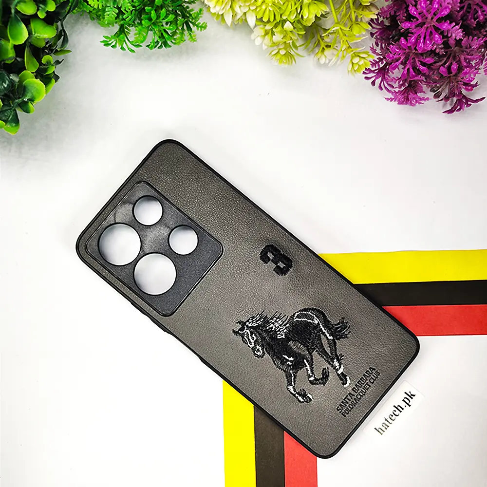 Infinix Note 30 4G|5G Santa Barbara Polo Back Case (Gray)