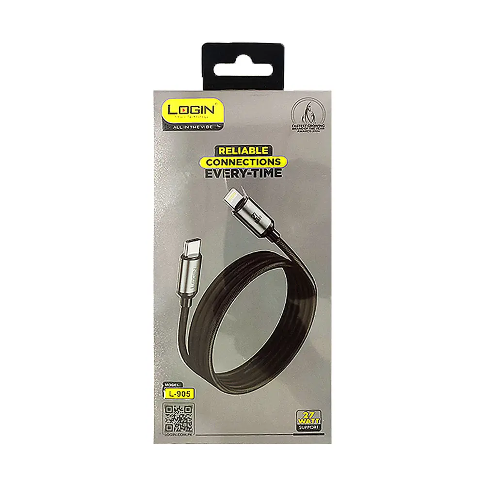 Login L-905 Type-C To Iphone Fast Charging Data Cable