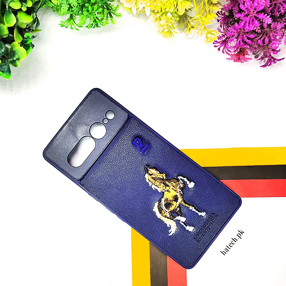 Google Pixel 7 Pro Santa Barbara Polo & Racquet Club Back Case (Navy Blue)