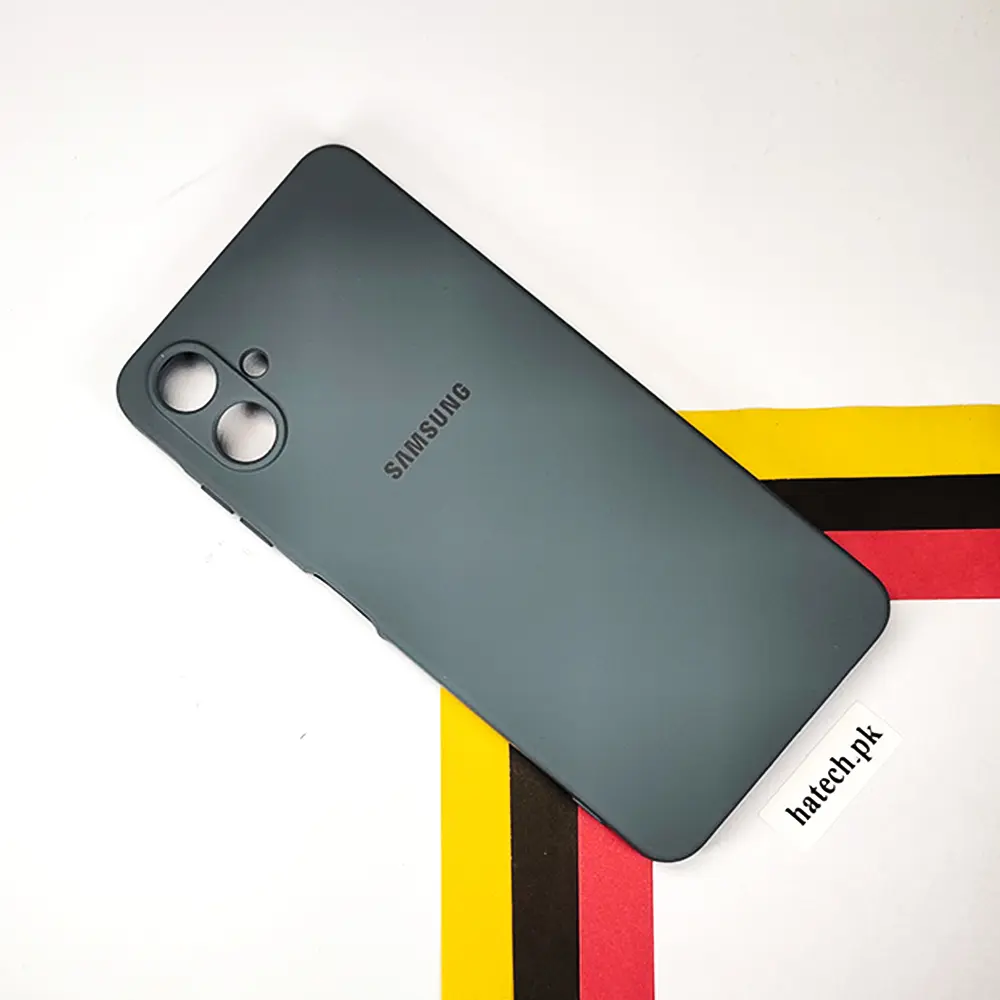 Samsung Galaxy A06 Official Soft Silky Back Case (Gray)