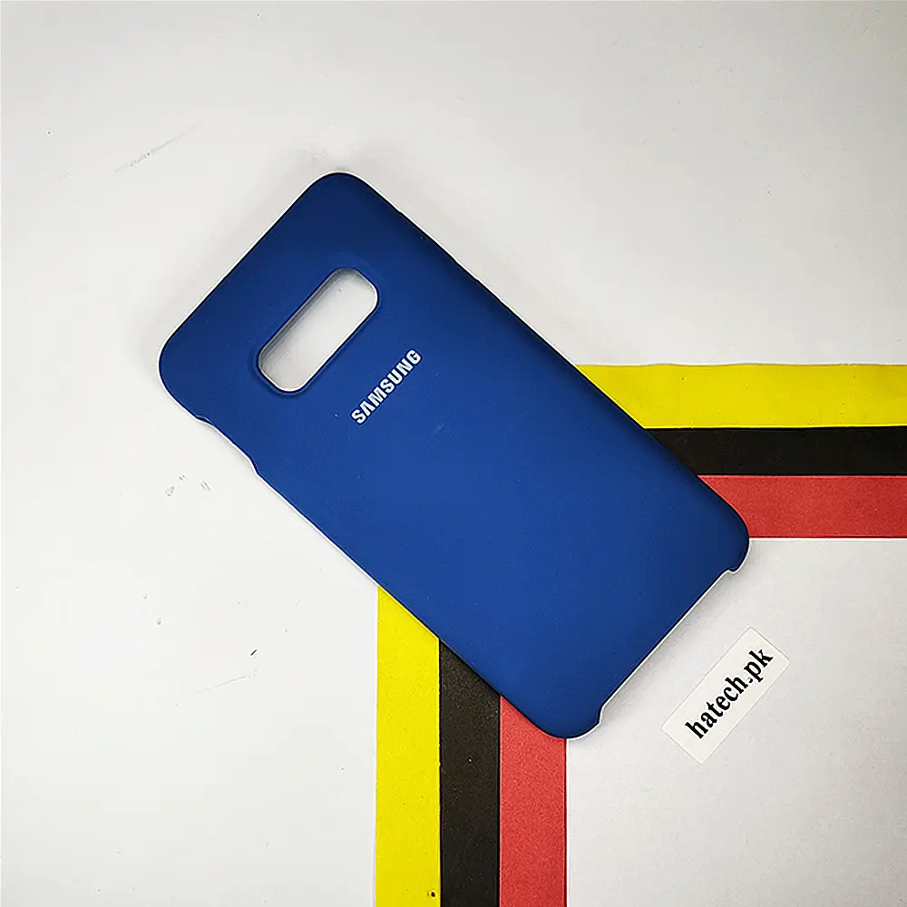 Samsung Galaxy S10E Official Soft Silky Back Case (Blue)