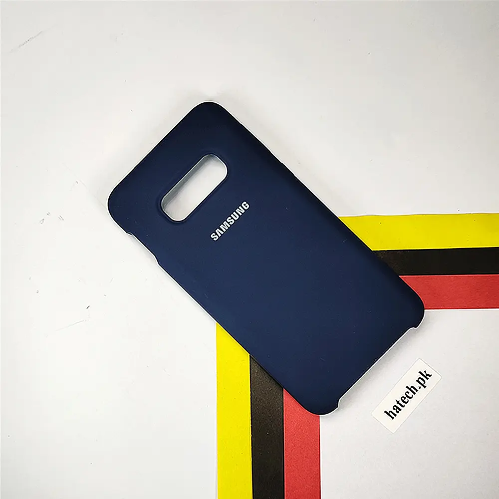 Samsung Galaxy S10E Official Soft Silky Back Case (Navy Blue)