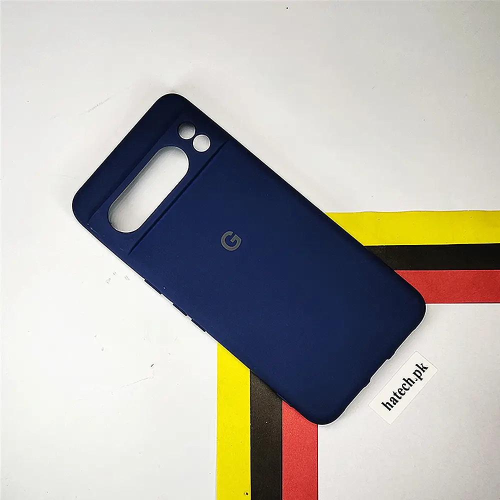 Google Pixel 8 Pro Official Soft Silky Back Case (Navy Blue)