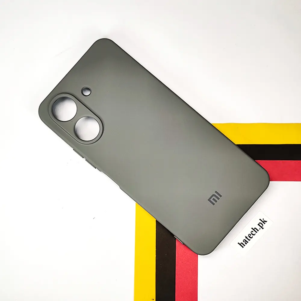 Xiaomi Redmi 13C|Poco C65 Official Soft Silky Back Case (Natural Titanium)