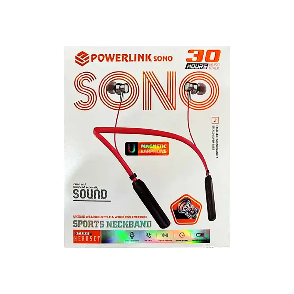 [HFB4FNTC5-1] Fontec Powerlink Sports Wireless Bluetooth Neckband