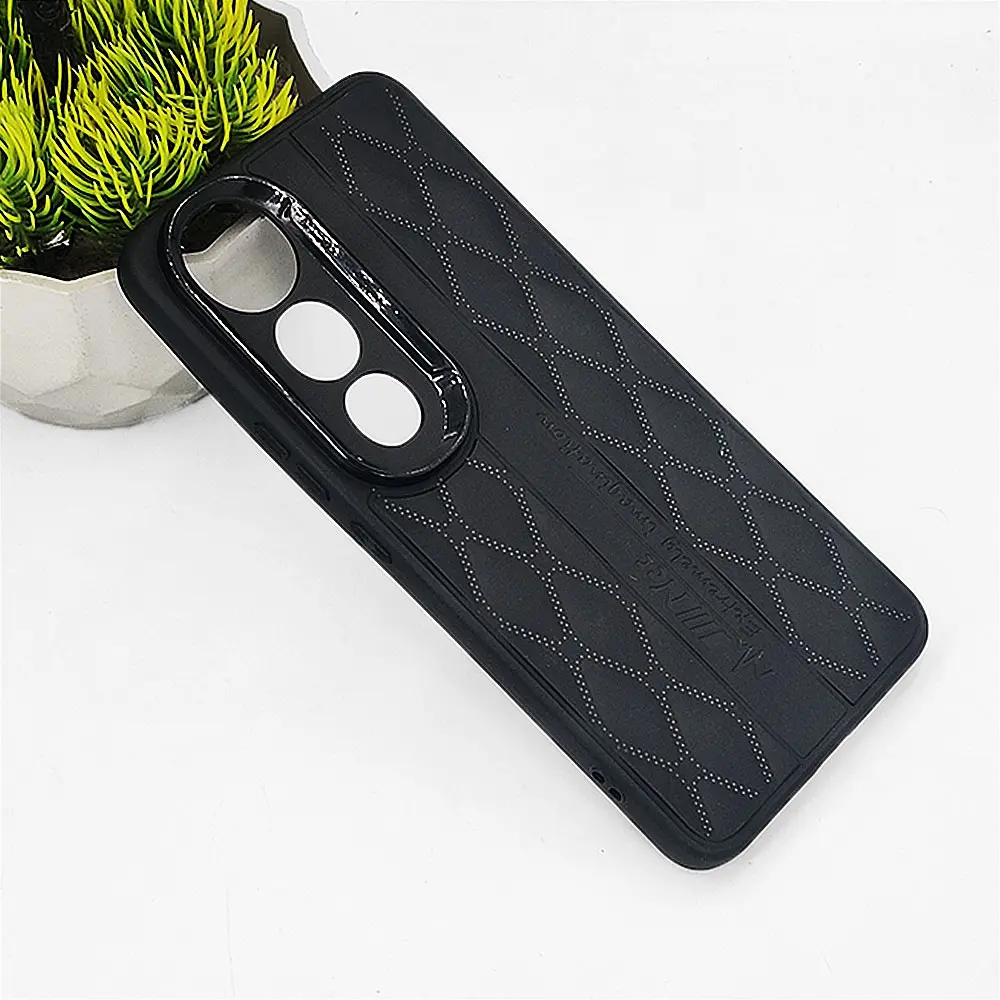 Vivo V50 Lite 4G New Soft Silicone Back Case (BLack)
