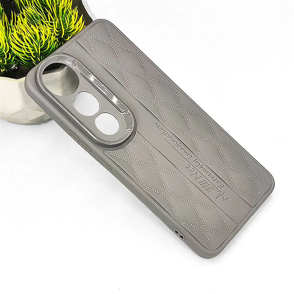 Vivo V50 Lite 4G New Soft Silicone Back Case (Gray)
