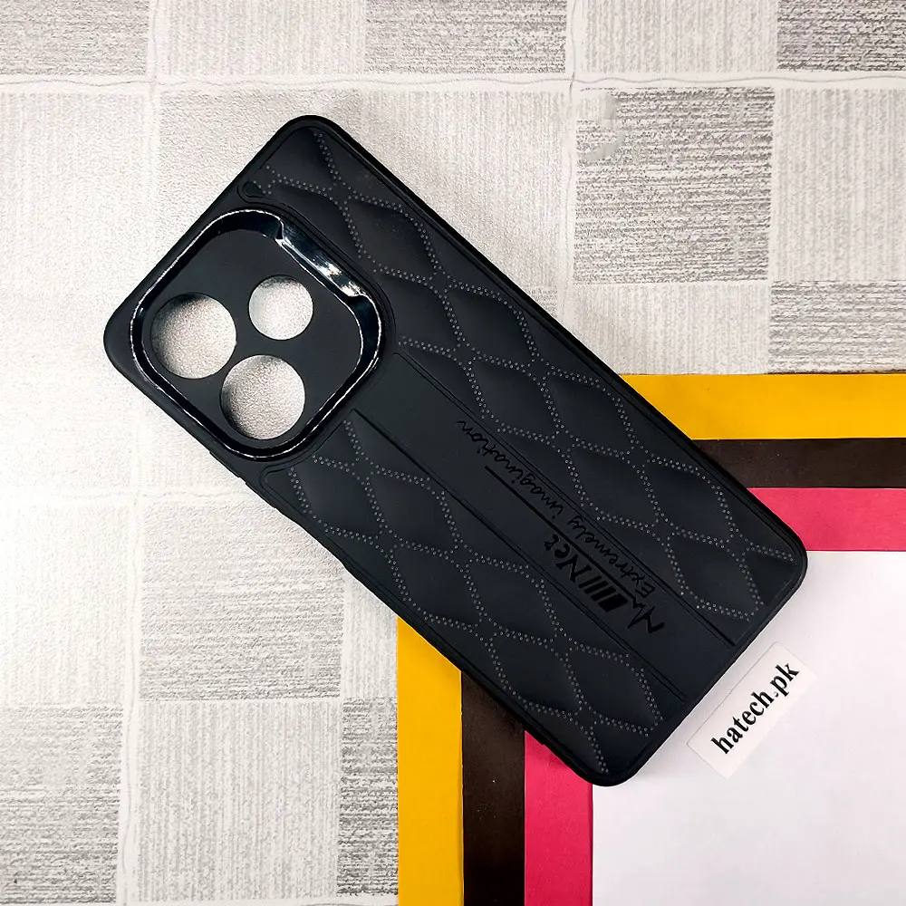 Oppo A5 Pro New Soft Silicone Back Case (Black)