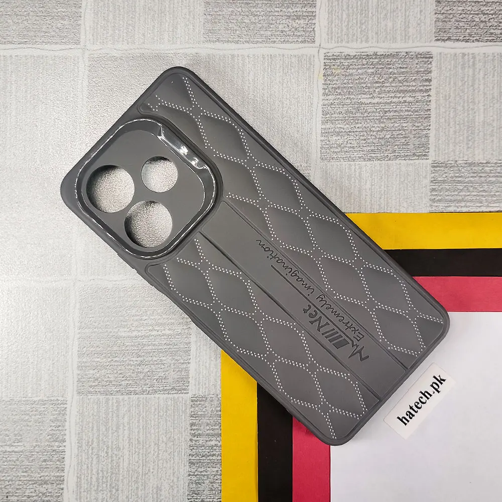 Oppo A5 Pro New Soft Silicone Back Case (Gray)
