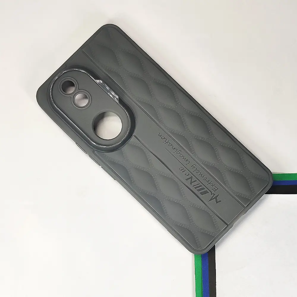 Vivo V50 5G New Soft Silicone Back Case (Gray)