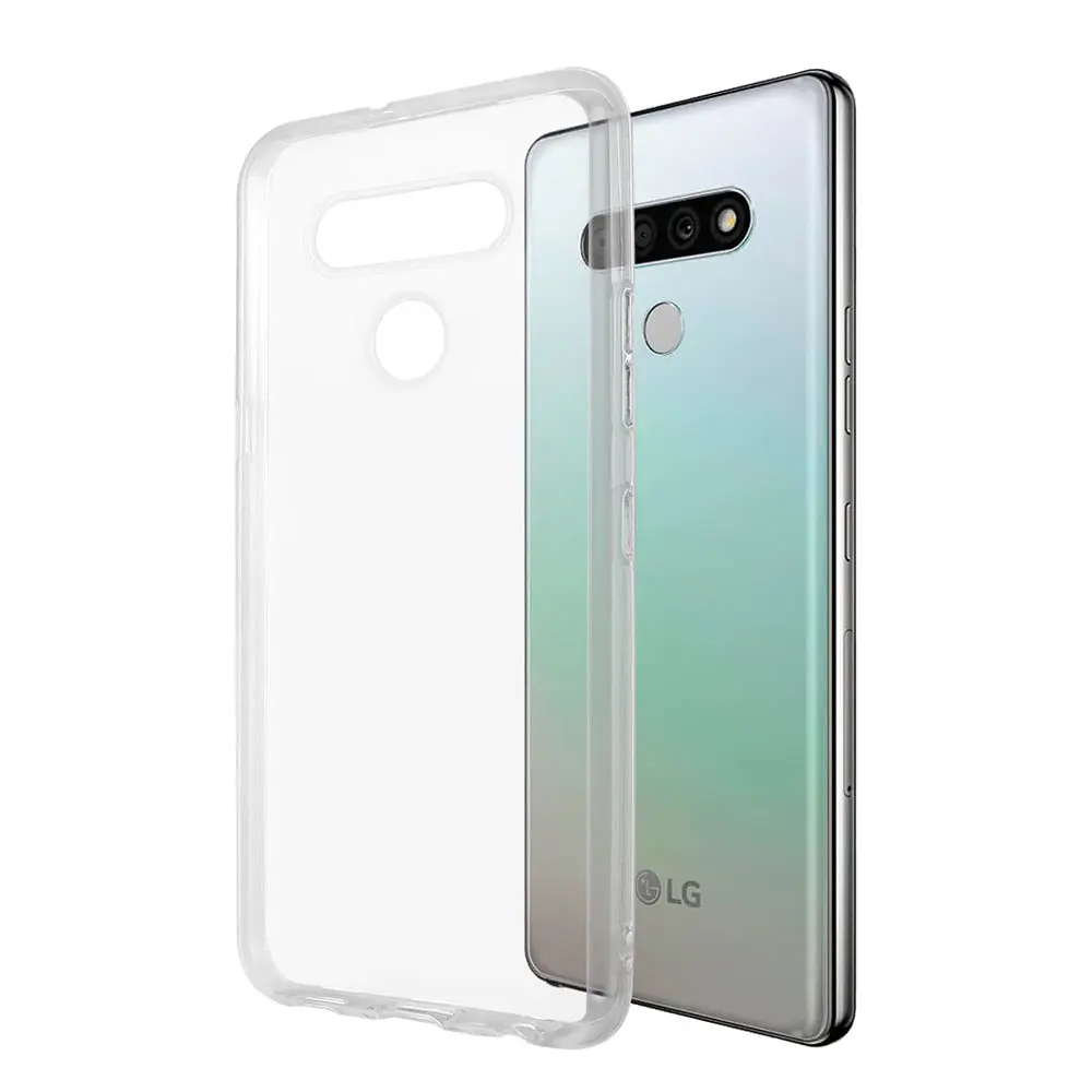 [PO7BLGSTYLO6-4] LG Stylo 6 Without Bumper Transparent|Tpu Back Case
