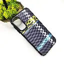  Samsung A25 5G 3D PITTAKA Fiber Fusion Stripe Edition Back Case (Black) 