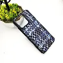  Oppo Realme C51|C53|Note 503D PITTAKA Fiber Fusion Stripe Edition Back Case (Black) 
