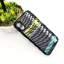 iPhone XS|X 3D PITTAKA Fiber Fusion Stripe Edition Back Case (Black)