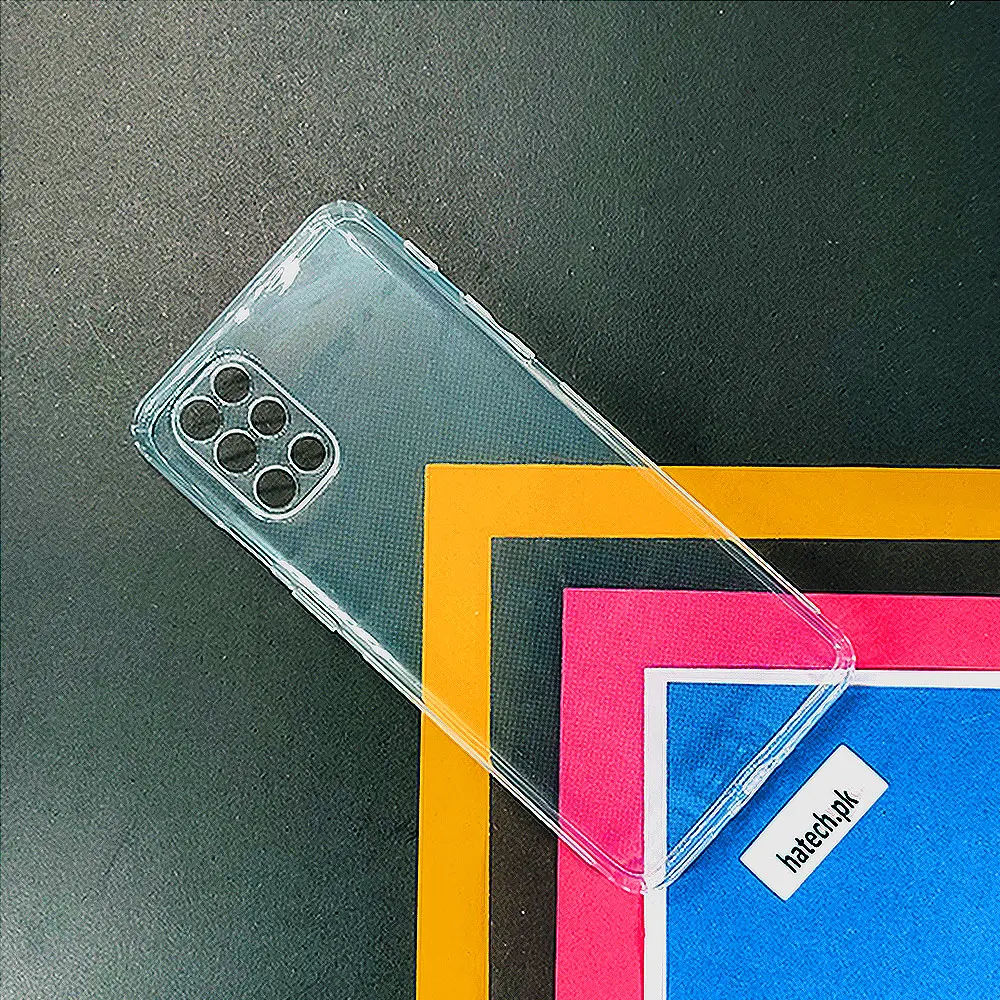 OnePlus 8T/9R Dust Plug Transparent Back Case