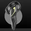 Audionic Battle Buds Gaming Earbuds: 45mm Low Latency Sound (Black)