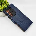 Infinix Note 50 Pro NMT Premium Luxuary Leather Book Case (Navy Blue)