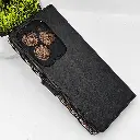 Infinix Hot 40i|Smart 8|Smart 8 Pro |Tecno Pop 8|Spark 20C|Spark 20 NMT Premium Luxuary Leather Book Case (Black)