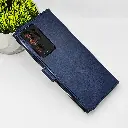 Samsung Note 20 Ultra NMT Premium Luxuary Leather Book Case (Navy Blue)
