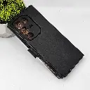 Infinix Note 50 NMT Premium Luxuary Leather Book Case (Black)