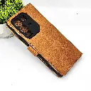 Infinix Note 50 NMT Premium Luxuary Leather Book Case (Golden)