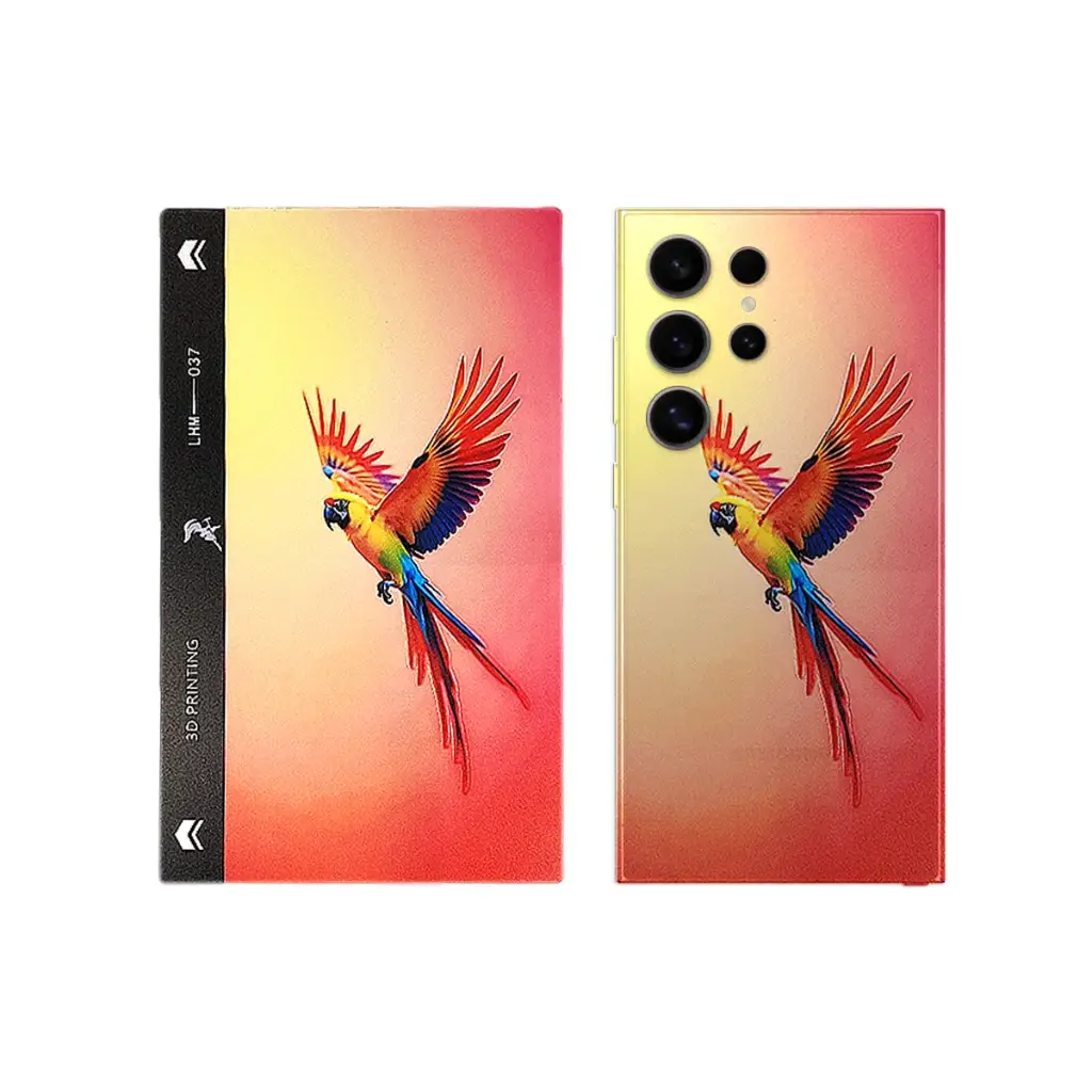 3D Printed Mobile Back Customize Skin (Parrot)