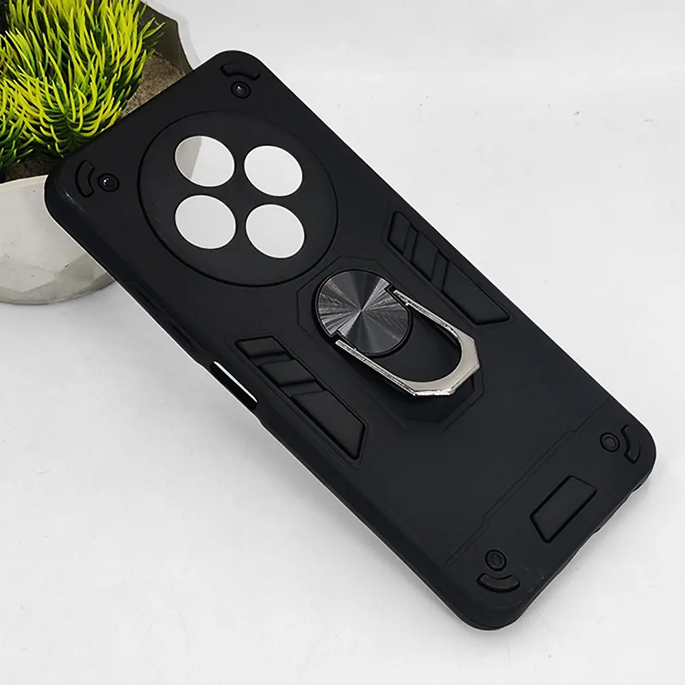 Tecno Spark 30 Armour Back Case (Black)