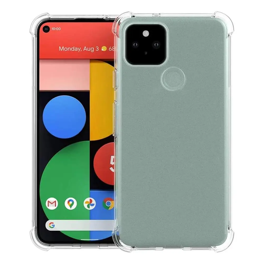 Google Pixel 5 1.5 MM TPU|Transparent Back Case