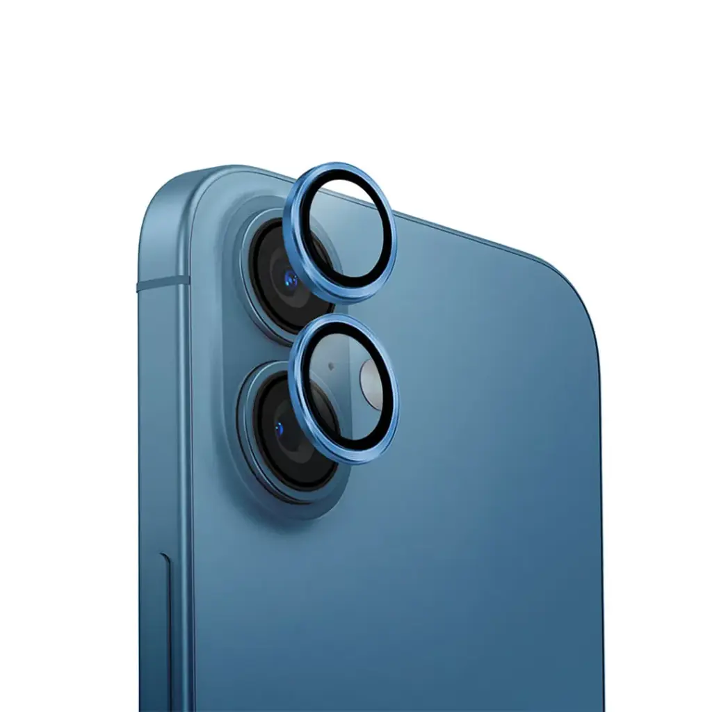 [PL14IP16PL-5-3] Iphone 16 Plus/ 16 Yoyo Camera Rings (Blue)