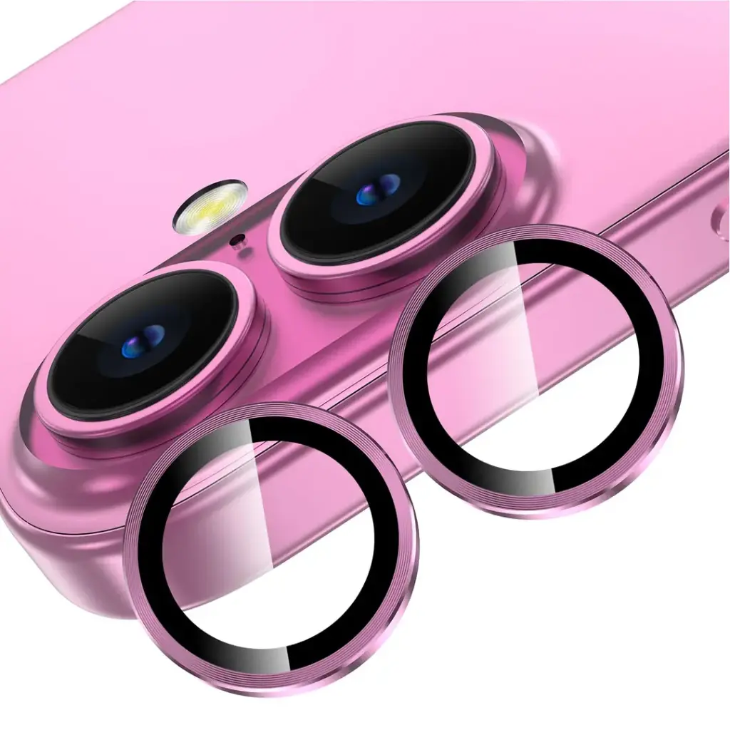 Iphone 16 Plus/ 16 Yoyo Camera Rings (Pink)