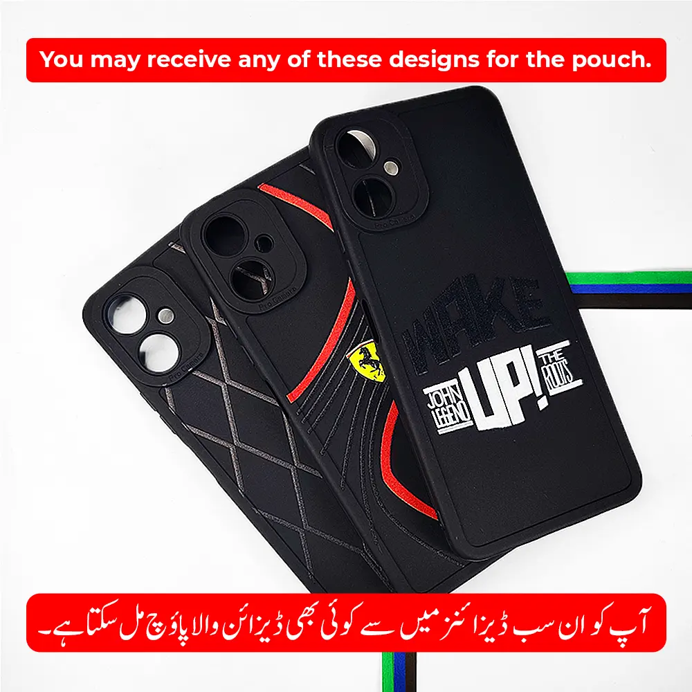 Tecno Camon 19 Neo Soft Silicone Printed Back Case (Black)  