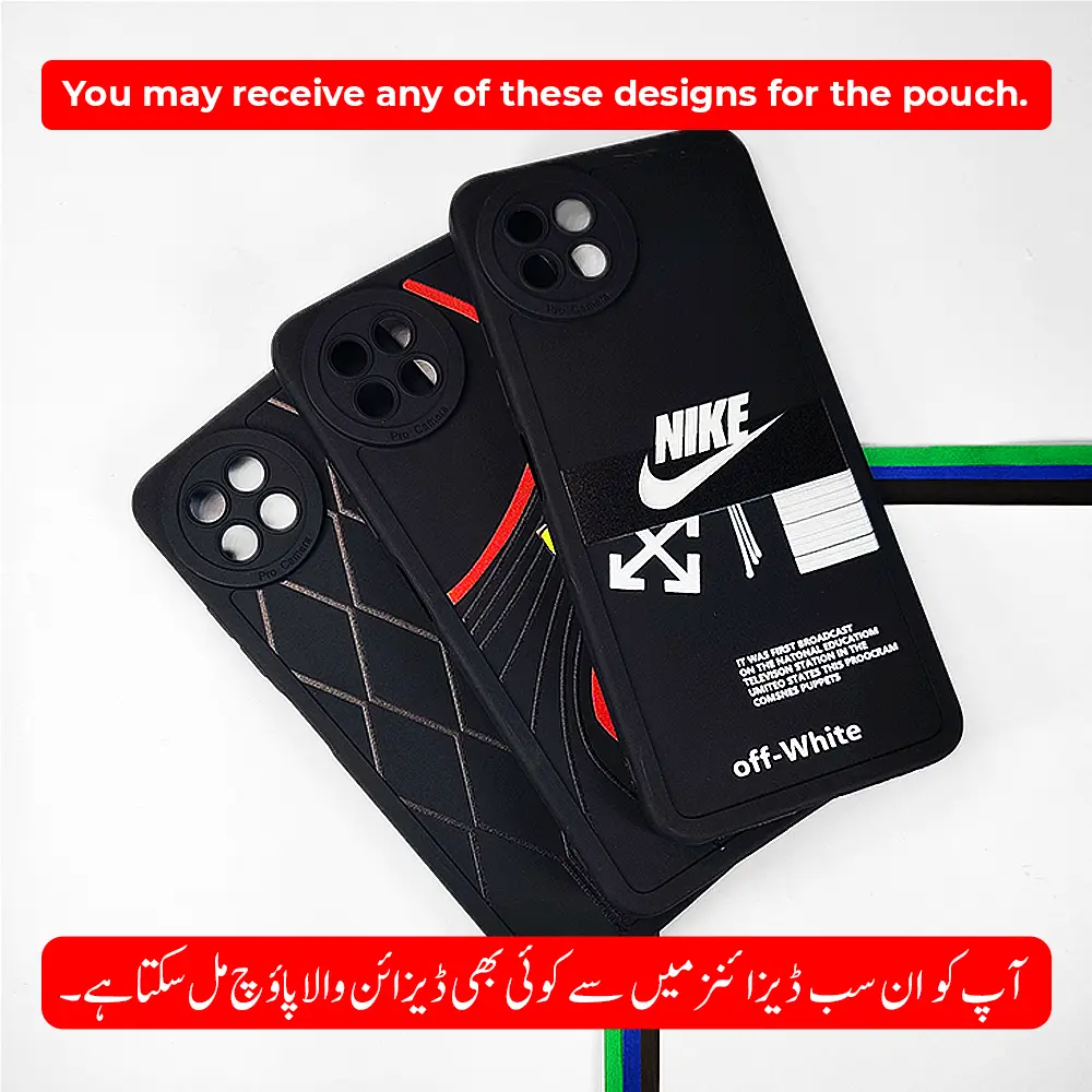 Itel S23 4G Soft Silicone Printed Back Case (Black)   